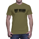 Green - Not Vegan Mens Tee Bowmar Archery